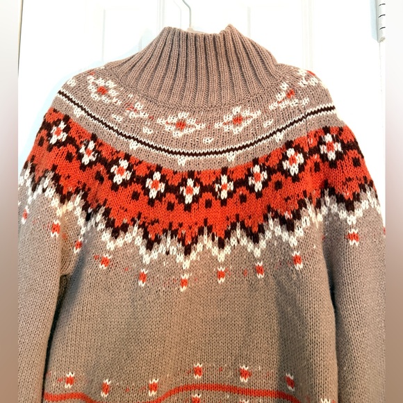 🎀 NWT FAIR ISLE SWEATER by Woven Heart M NEW 🎀 - Picture 2 of 8